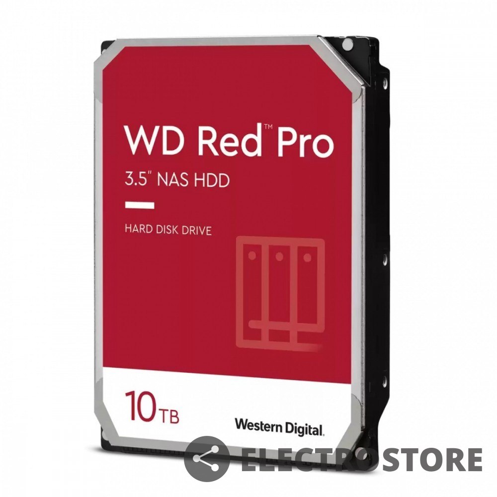 Western Digital Dysk WD Red Pro 10TB 3,5 256 MB SATA 7200rp WD102KFBX