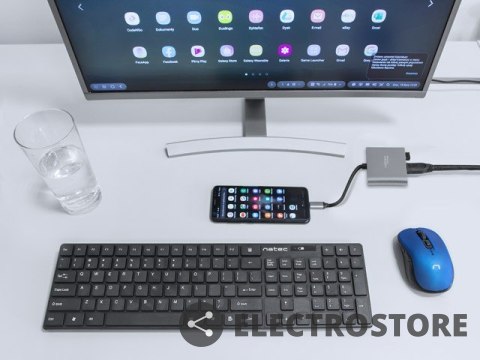 Natec Multi Port Fowler mini USB-C PD, USB 3.0, HDMI 4K Natec Multi Port Fowler mini USB-C PD, USB 3.0, HDMI 4K