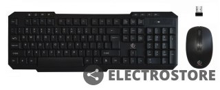 Rebeltec Zestaw bezprzewodowy multimedialny klawiatura+mysz Vortex