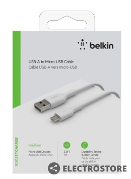 Belkin Kabel PVC USB-A micro USB 1m biały