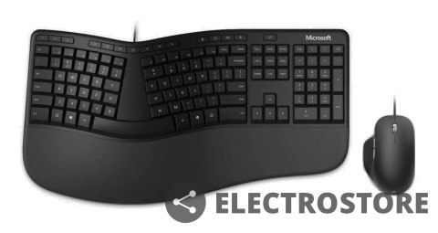 Microsoft Klawiatura Ergonomic Desktop RJU-00013 czarna