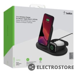 Belkin Ładowarka Wireless 3in1 pad czarna