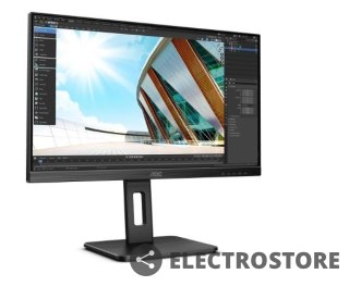 AOC Monitor 23.8 cali 24P2Q IPS DP DVI HDMI USB Pivot
