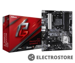 ASRock Płyta główna B550 Phantom Gaming 4 AM4 4DDR4 HDMI M.2 ATX
