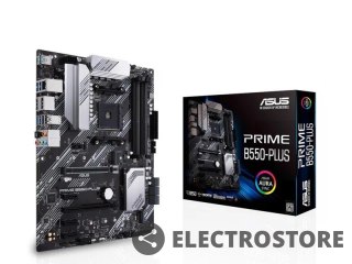 Asus Płyta główna PRIME B550-PLUS AM4 4DD R4 HDMI/DP M.2 ATX