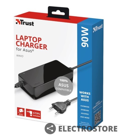Trust Zasilacz MAXO 90W do Asus Trust Zasilacz MAXO 90W do Asus
