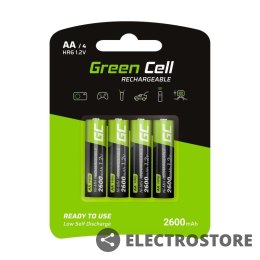 Green Cell Akumulatorki Paluszki 4x AA R6 2600mAh