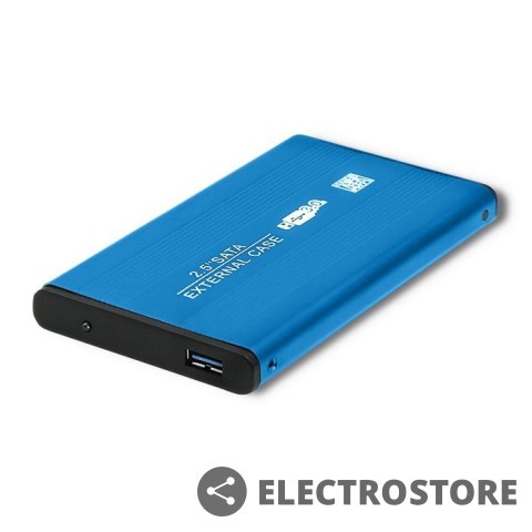Qoltec Obudowa na dysk HDD/SSD 2.5 cala SATA3 | USB 3.0 | Niebieska Qoltec Obudowa na dysk HDD/SSD 2.5 cala SATA3 | USB 3.0 | Niebieska