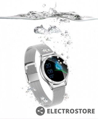 ORO-MED Smartwatch Oro Smart Crystal Srebry
