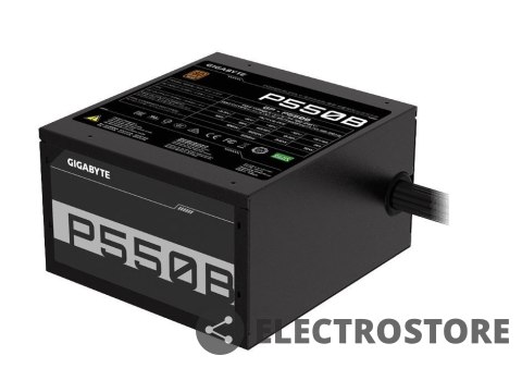 Gigabyte Zasilacz P550B 550W PFC 120mm hydraulic fan ATX Gigabyte Zasilacz P550B 550W PFC 120mm hydraulic fan ATX