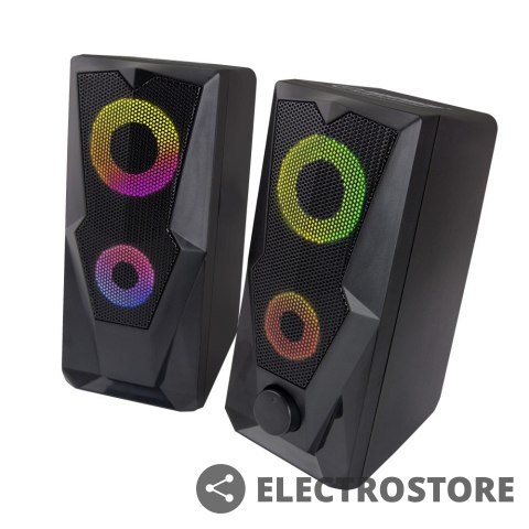 Esperanza Głośnik 2,0 USB Led Rainbow Baila