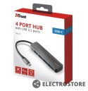 Trust Hub 4 portowy HALYX USB C USB3.2