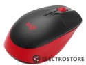 Logitech Mysz bezprzewodowa M190 Red 910-005908