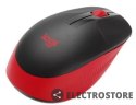 Logitech Mysz bezprzewodowa M190 Red 910-005908