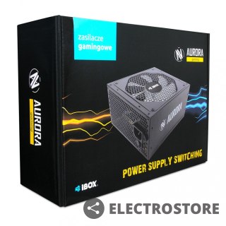 IBOX Zasilacz Aurora 600W 14 Fan gaming BOX
