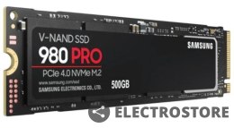 Samsung Dysk SSD 980PRO Gen4.0x4 500 GB NVMeMZ-V8P500BW