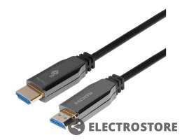TB Kabel HDMI v2.0 hybrydowy optyczny światłowodowy 20m