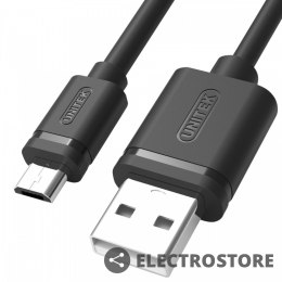 Unitek Kabel USB - microUSB 2.0, 1,5M, M/M; Y-C434GBK