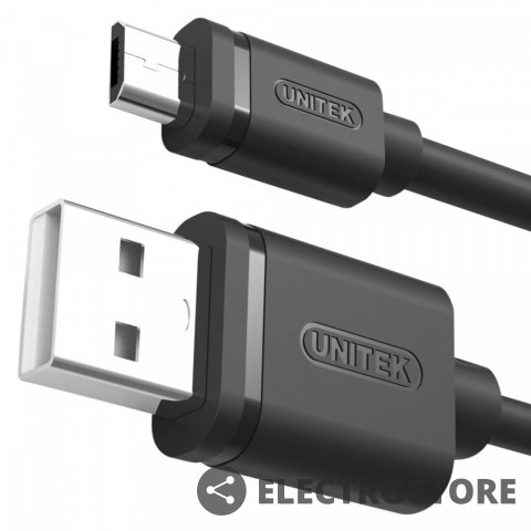 Unitek Kabel USB - microUSB 2.0, 1,5M, M/M; Y-C434GBK Unitek Kabel USB - microUSB 2.0, 1,5M, M/M; Y-C434GBK