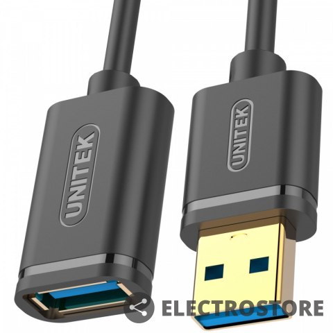 Unitek Przedłużacz USB 3.0, 1M, AM-AF; Y-C457GBK Unitek Przedłużacz USB 3.0, 1M, AM-AF; Y-C457GBK
