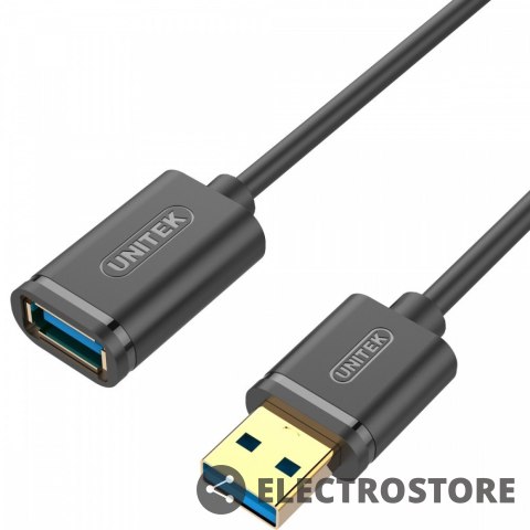 Unitek Przedłużacz USB 3.0, 1M, AM-AF; Y-C457GBK Unitek Przedłużacz USB 3.0, 1M, AM-AF; Y-C457GBK
