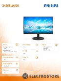 Philips Monitor 241V8LA 23.8 cala VA HDMI Głośniki