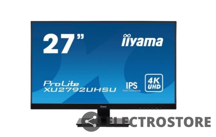 IIYAMA Monitor 27 cala XU2792UHSU-B 4K,IPS,USB,DP,HDMI,DVI,PIP
