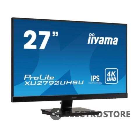IIYAMA Monitor 27 cala XU2792UHSU-B 4K,IPS,USB,DP,HDMI,DVI,PIP IIYAMA Monitor 27 cala XU2792UHSU-B 4K,IPS,USB,DP,HDMI,DVI,PIP