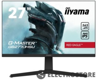 IIYAMA Monitor 27 cali GB2770HSU-B1 0,8ms,HDMI,DP,IPS,PIVOT,FreeSync,USB