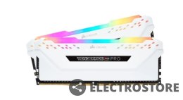 Corsair Pamięć DDR4 Vengeance RGB 16GB/3200(2*8GB) biała CL16