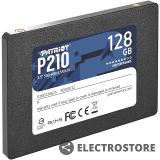 Patriot Dysk SSD 128GB P210 450/430 MB/s SATA III 2.5