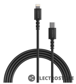 Anker Kabel PowerLine Select USB-C to LTG 6ft Czarny
