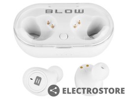 BLOW Słuchawki BTE100 Earbuds Bluetooth Białe