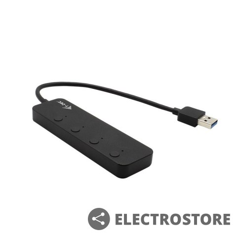 I-tec Hub USB USB 3.0 Metal HUB 4 Port On/Off