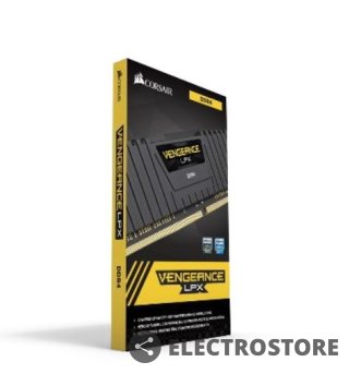 Corsair Pamięć DDR4 Vengeance LPX 16GB/3600(1*16GB) Czarna CL18 Ryzen kit