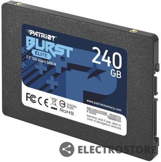 Patriot Dysk SSD 240GB Burst Elite 450/320MB/s SATA III 2.5