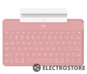 Logitech Klawiatura przenośna Keys-To-Go Blush Pink 920-010059