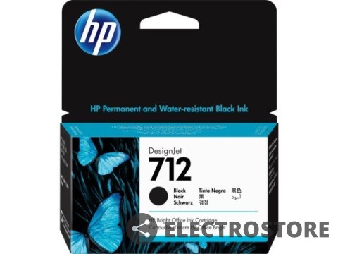 HP Inc. HP Ink 712 38ml Black 3ED70A