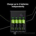 Green Cell Ładowarka VitalCharger + 4x akumulatory AA 2000mAh