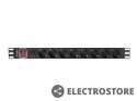 Lanberg Listwa zasilająca Rack PDU 19 1U 16A 8X schuko 2M czarna