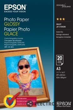 Epson Papier Photo Glossy A3 20 arkuszy 200g/mkw