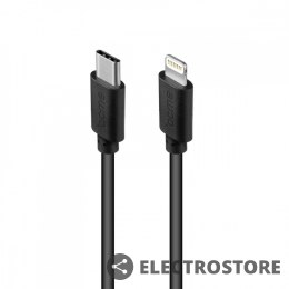 ACME Europe Kabel CB1061 Lightning (M)- USB-C(M), PD20W, 1m, czarny