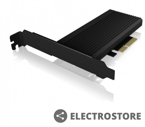 IcyBox Karta PCI na M.2 SSD NVMe IB-PCI208-HS z radiatorem