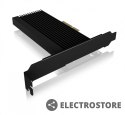 IcyBox Karta PCI na M.2 SSD NVMe IB-PCI208-HS z radiatorem