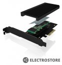 IcyBox Karta PCI na M.2 SSD NVMe IB-PCI208-HS z radiatorem