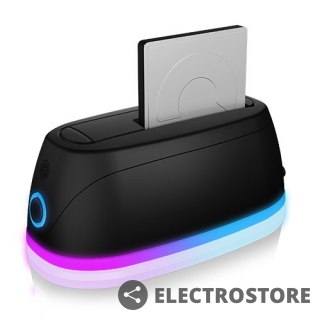 IcyBox Stacja dokująca IB-1124L-C31 1xSATA III SSD/HDD, USB 3.0TYPE-C/TYPE-A