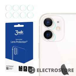 3MK Szkło hybrydowe FlexibleGlass Lens iPhone 12 na obiektyw aparatu 4szt
