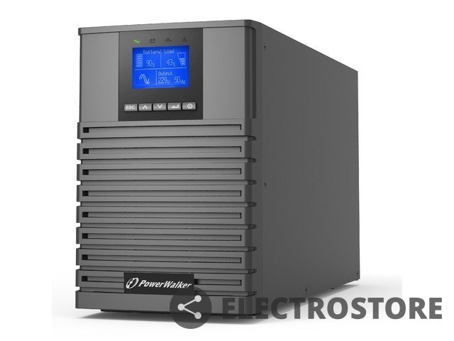 PowerWalker UPS POWERWALKER ON-LINE 1/1 fazy 1000VA ICT IOT PF1 USB/RS-232, 4X IEC C13, C14 EPO, wolnostojący PowerWalker UPS POWERWALKER ON-LINE 1/1 fazy 1000VA ICT IOT PF1 USB/RS-232, 4X IEC C13, C14 EPO, wolnostojący