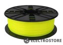 Gembird Filament drukarki 3D PLA/1.75mm/żółty fluorescencyjny