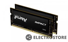 Kingston Pamięć DDR4 FURY Impact SODIMM 16GB(2*8GB)/3200 CL20